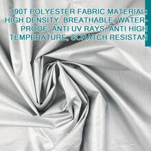 Capa de Caminhonete Completa 190T para F-150 F-250 F-350, Proteção contra Vento, Poeira, UV, Sol, Neve e Gelo, Tamanho: 235*88*74 polegadas