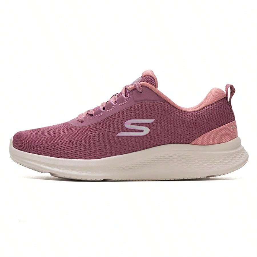 Skechers 女士低帮休闲鞋 SKECH-LITE PRO 2.0 系带运动休闲鞋，适合户外旅行、通勤、学生运动、跑步，轻便灵活，日常户外步行鞋 - 茱萸粉 - 查看 1