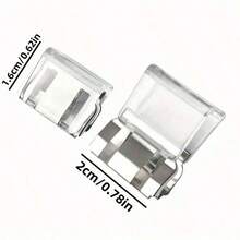 4/6pcs Shorten The Pants Legs With Invisible Fixing Clips, Prevent Dragging At The Bottom Of The Pants Legs, Hide The Buckle Leg Closure Device Without Seams, Prevent Pants Legs From Dragging The Floor, Suitable For Jeans And Pants