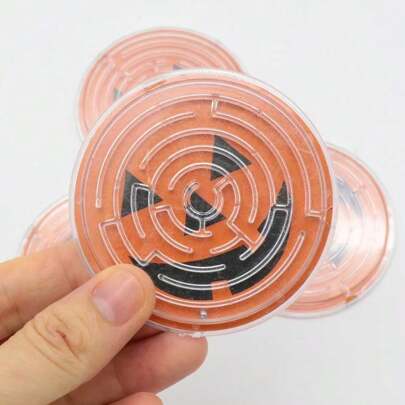 Giocattolo palla labirinto a forma di zucca, set di accessori per giocattoli piccoli di Ognissanti, giocattolo labirinto, gadget per feste, regalo di Natale, regalo di Ognissanti