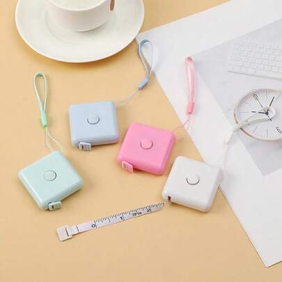1Pc Mini Tape Measure Tape Measure Household Soft Measure Measure Measurements Mini Leather Tape Measure Measure Clothes Waist Circumference Small Ruler