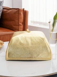 1 Stück Speiseabdeckung, Isolationsabdeckung, faltbare Tischdecke für den Esstisch, staubdicht und fliegenabweisende Haushaltsküchenabdeckung mit Schirm, rechteckige mückenabweisende Küchenabdeckung