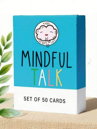 The School Of Mindfulness- Mindfulness Game For Kids: Mindful Talk Cards For Children And Parents- For Authentic And Meaningful Conversations - Great For Understanding Emotions,Enriching Communication Skills & Thought-Provoking Discussions School,Student,Stationery,School Supplies,Kids Toys,Teacher Supplies,Teacher,Kids Toys,Toys,Teacher,Kids Toys,Toys,Teacher,Kids Toys,Toys,Letter Writing,Kids Educational,Phonics,Kids Board Games,Card Games Kids,Counselling