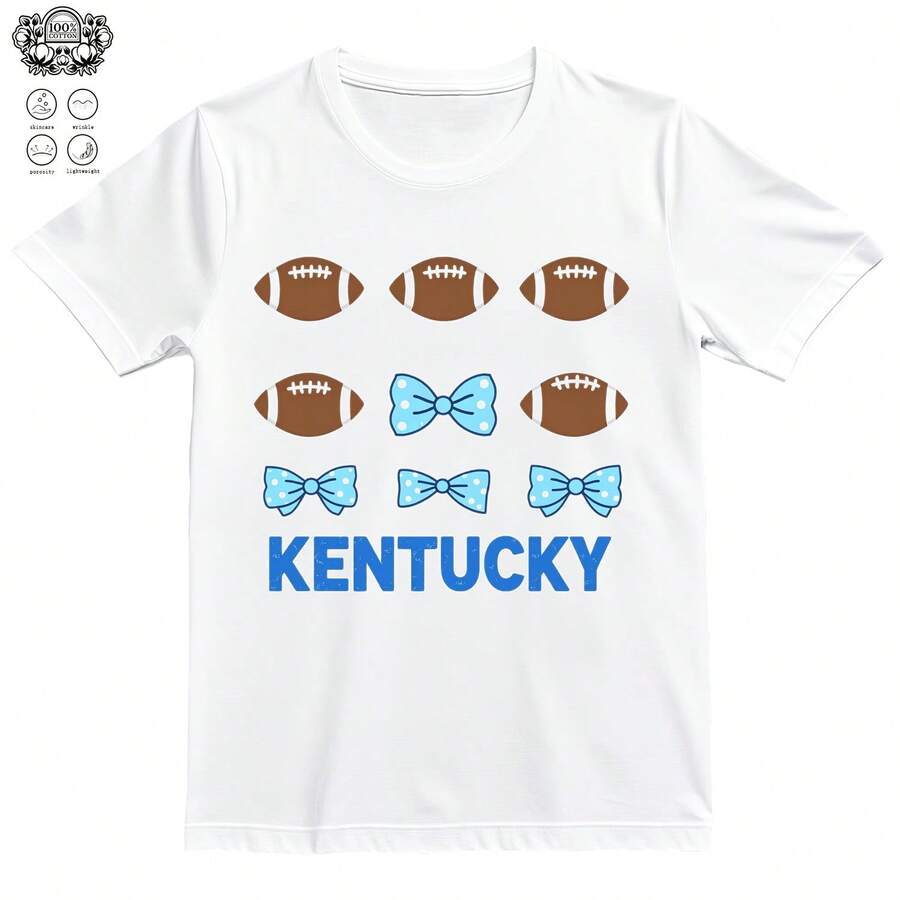 Kentucky Floral State T-Shirt Vintage Design For Nature Loverspixianai 0001220G Pure Cotton Comfort T-Shirt - Send Warmth To Your Dearest Family, Perfect For Birthdays, Days, And Any Celeory Event - 白色1 - 查看 1