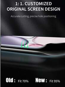 4Pcs 3D Curved HD Hydrogel Film Explosion Proof And Scratch Resistant Mobile Screen Protector Film Compatible With Samsung Galaxy S25 S24 S23 Ultra/Redmi Note 14 13 Pro/Vivo/Realme//Compatible With Xiaomi/OPPO Reno/Honor 70 90 50 100 200 300 Magic 5 6 7 Lite/Compatible With Huawei Easy To Stick No Bubbles