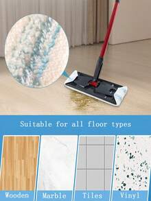 1 pieza/2 piezas/3 piezas Sistema de Mopa Plana O-Cedar H2prO, Herramienta de Limpieza Rápida, Almohadillas de Microfibra Lavables y Reutilizables, Para Pisos de Madera, Vinilo, Baldosas, Zócalos, Paredes