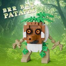 Tung Tung Sahur‌ Figure Block Toy Tralalero Tralala‌,LiriLi Larlla‌,‌Boneca Ambalam‌ Figure Toys Building Blocks Gift Party Favors