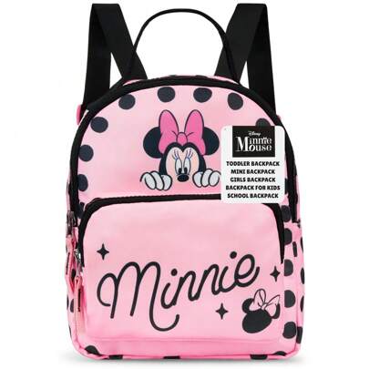 Disney Minnie Mouse Backpack Mini Rucksack Cute Small Daypack Nursery Bag Preschool Lunch Travel Fashion