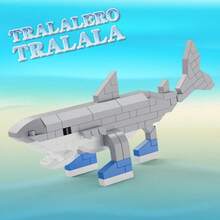 Tung Tung Sahur‌ Figure Block Toy Tralalero Tralala‌,LiriLi Larlla‌,‌Boneca Ambalam‌ Figure Toys Building Blocks Gift Party Favors