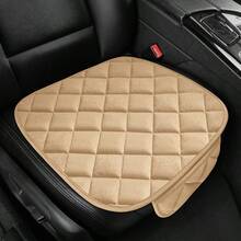 1 pieza/3 piezas Funda para asiento de coche de invierno Cojín de asiento cálido Antideslizante Universal para asiento delantero y trasero Almohadilla transpirable para protector de asiento de vehículo y automóvil