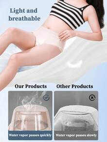 10/30 piezas, Bragas menstruales, Toallas sanitarias, Toallas sanitarias tipo pantalón para la noche, Anti-fugas laterales, Transpirables, Altamente absorbentes, Suaves y transpirables, Bragas de menstrual, Buen sueño toda la noche, Ropa interior menstrual a prueba de fugas, Ropa interior absorbente