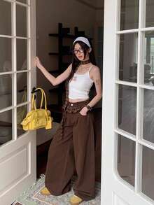 Plus Size Jeans - màu nâu - Xem 7