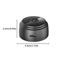 Security Cameras Wireless Wifi Indoor,HD 1080P Mini Camera Wireless Wifi Security Cam Night Vision Motion Detects With 360 °   Adjust For Home Outdoor Indoor Gifts