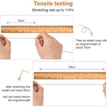 New Arrival-0.8 Mm Clear Bracelet String, Elastic Beads String For Bracelets Jewelry Making, Necklaces, Beading And Crafts, Friendship Stretchy Bracelet Beads String Cords & Threads WUINOID