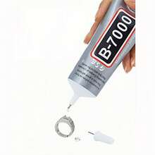 Adhesivo multiusos B-7000, de alta resistencia con punta aplicadora de precisión, pegamento en pasta B7000 de 110ml/3.7oz, apto para pedrería, ropa, tela, joyería, teléfonos, tabletas, madera, goma,