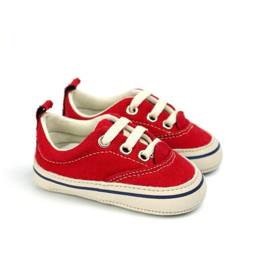 Tênis Retro Baby Classico Menina Mnenino - Vermelho - Visão 1