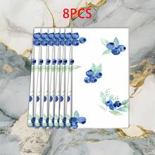 Set 2/4 buc, prosoape de vase cu model floral de afine, prosoape moderne din microfibră super absorbante, prosoape de bucătărie pentru gătit și copt, lavete de vase, cârpe de curățat, prosoape de mână, prosoape de bucătărie, ultra moi și foarte absorbante, decor bucătărie, cadouri pentru vecini, mame, zile de naștere, casă nouă pentru prieteni, articole esențiale pentru bucătărie, necesități zilnice