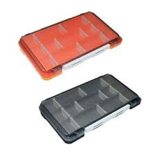 迷你多功能钓鱼配件盒闪光渔具工具盒小巧便携鱼饵盒诱饵和假饵收纳盒 - 彩色 - 查看 21