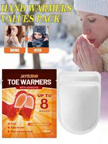 Foot Warmers, Toe Warmers, Foot & Body Heaters, Unisex Heated Insoles, Long-Lasting Heating To Warm Feet And Entire Body