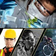 Anti-Splash Work Safety Glasses Eye Protecting Lab Goggles Protective Industrial Wind Dust Proof Goggles Cycling Glasses