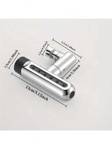 1 件多功能水龙头起泡器，6 种水流模式，浴室浴缸水槽厨房水龙头，水槽水龙头更换配件，家庭必备 - 銀色 - 查看 5