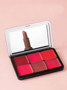 1 件带镜子的空磁性化妆盘 - DIY 眼影腮红口红指甲油补充收纳盒 - 可定制化妆品收纳盒、化妆、便宜、房间装饰、梳妆台、旅行、卧室、化妆配件 - 彩色 - 查看 3