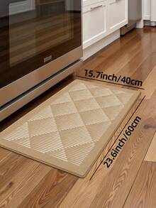DAJIANG 1 pieza Felpudo antideslizante de terciopelo grueso, alfombra de piso cómoda, alfombra de pasillo, alfombra de cocina, lavable a máquina, fácil de limpiar, decoración del hogar, alfombra de cocina - Multicolor - Ver 15