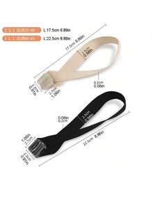 1/2 buc separator de degete de la picioare moale și confortabil, întinzător reglabil pentru degetul mare, potrivit pentru utilizare zilnică și ciclism, unisex