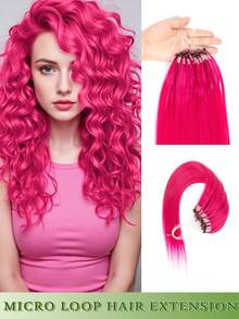 12-22 Inch Remy Human Hair I-Tip Extensions, Easy To Style, Cold Fusion No Shedding, Soft & Natural, Durable, Portable For Travel & Daily Styling - Multicolor - View 21