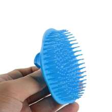 4-Piece Plastic Scalp Massage Shampoo Brush Set For Relaxing Hair Care