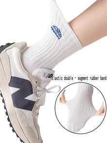 5 Paar Unisex Sportsocken, in leuchtenden Farben, geeignet für Laufen und andere Sportarten, passend für Frühling/Herbst Sport und Freizeitbekleidung