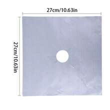 4 Stück Gasherd Öl-beständige Matte, Schutzauflage, Herd Reinigungsmatte, Spritzschutz, Integrierte Küchenoberflächen Schutz- und Reinigungsauflage, Familien Dinner Zubehör, Party Ausstattung