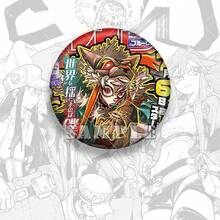 1pc GACHIAKUTA Merchandise - GACHIAKUTA Character Badges - Character Group Photo Badges - Anime Merchandise - Badges From The Thrilling Battle Anime GACHIAKUTA, The July Black Horse New Series - Rudo Badge, Engine, Zanka, Ryou, Jabber Badge - The Revenge Journey From Heaven To - Perfect Gift, Ideal Gift, Holiday Gift, Seasonal Gift, Christmas Gift, Halloween, Gift, Badge, Ornament, Backpack Charm, GACHIAKUTA Backpack Charm - Multicolor - View 9