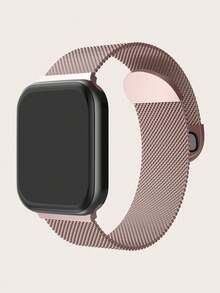 1 件米兰尼斯不锈钢磁性表带，兼容 38 毫米、40 毫米、41 毫米、42 毫米、44 毫米、45 毫米、46 毫米、49 毫米 表盘，男女通用，不锈钢材质，磁性可调节表带，适用于 Ultra、Series 10、9、8、7、6、5、4、3、2、1、SE - 彩色 - 查看 2