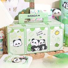 1 件水豚/熊猫主题文具礼盒，内含 9-10 件随机文具用品 - 适用于教学奖励、学校礼物和其他用途。 - 彩色 - 查看 2