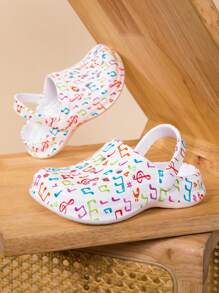 新款女士花园鞋，可调节宽松平底拖鞋，卧室/旅行/沙滩凉鞋，包趾拖鞋