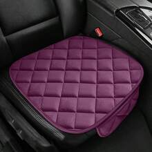 1 pieza/3 piezas Funda para asiento de coche de invierno Cojín de asiento cálido Antideslizante Universal para asiento delantero y trasero Almohadilla transpirable para protector de asiento de vehículo y automóvil