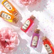 30/20/15 Pcs Beautiful Mini Clear Glass Bottles With Cork Stoppers,Spice Message Vials, DIY Wishing Bottles, Small Empty Drifting Jars,Mini Containers,For Drifting, Wishing, Candy Storage, Crystal & Gravel Decoration, Round Glass Vials, For Birthday,Wedding Party,Home Decoration Favors,Art Crafts, Wedding Party Favors, Home Decor