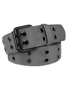 透气帆布男士皮带，针扣真皮腰带，百搭S码腰带，训练加长男士腰带，适合学生、青少年，是夏季、校园休闲、商务、送给男友、丈夫、父亲、男士的理想礼物，日常穿着，时尚百搭，适合青少年、户外、度假、运动、旅行、街头、波西米亚风、复古风等各种场合，也适合秋季、万圣节、秋冬季配饰，适合青少年、青年、男士，休闲、户外、运动、度假、毕业礼物、生日礼物、日常穿着。