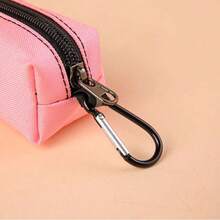 Outdoor Dog Walking Poop Bag Holder, Pet Waste Bag Dispenser With Clip, Canvas Portable Pet Poop Bag Pouch - Multicolor - View 8