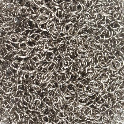 50 件不锈钢延长尾链无扣手链延长尾适用于 DIY 项链珠宝制作配件长度 5 厘米