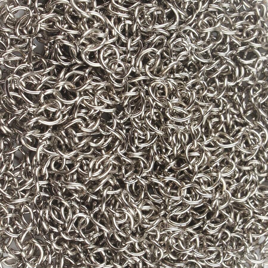 50 件不锈钢延长尾链无扣手链延长尾适用于 DIY 项链珠宝制作配件长度 5 厘米