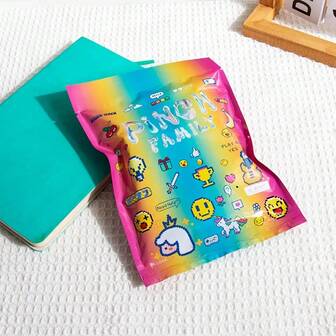 1pc Donut Shaped Stress Relief Toy - Soft Rubber Squeeze Sensory Toy, For Anxiety Reduction, Ideal Gift For Study, Work Relaxation, Kids' Birthday, Christmas, Assorted Slime (Random Internal Decor)