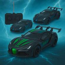 Remote Control Car Toy Racing Speed Stunts And Adrenaline - Green - View 4