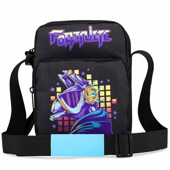 Fortnite Crossbody Bag Shoulder Chest Sling Travel Holidays Ideal Phone Wallets Gamer Gift