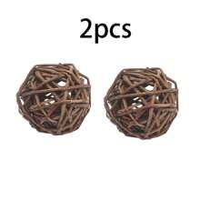 1pc/Set Small Pet Chewing Toy Ball - Rabbit, Guinea Pig, Hamster, Gerbil And Parrot Chew Toy