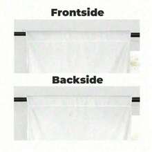 2 Panel 28"X40" Farmhouse Honey Kitchen Window Drapes, Rustic Retro Watercolor Tea Cups Daisy Flowers Butterflies Sweet Cakes Printed Curtains (Usable For Living Room, Bedroom, Cafe) - trắng - Xem 5