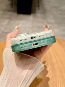 Estuche protector de lente con cristales de lujo compatible con iPhone 16 Pro Max, funda suave transparente de TPU a prueba de golpes compatible con iPhone 14/13/11/16 Pro/16 Plus - Multicolor - Ver 11