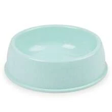 3pcs Dog Bowl Single Bowl Upgraded Thickened Round Mouth Food Wheat Straw Round Dog Food Bowl Bowl - 100ml - 查看 2