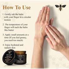 Organic Grass-Fed Beef Tallow Balm With Honey - Handmade Moisturizer Soft, Smooth, Radiant Skin